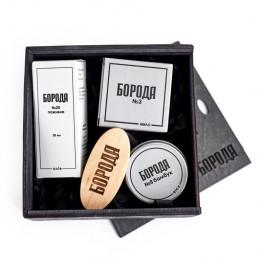 Подарочный набор по уходу за бородой БОРОДА №3 (в деревянной коробке) Подарочный набор по уходу за бородой БОРОДА №3 (в деревянной коробке)