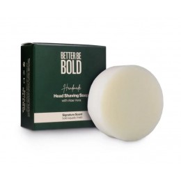 Мыло для бритья лысины с алое вера (ручной работы) Better Be Bold Head Shaving soap, 70 грамм