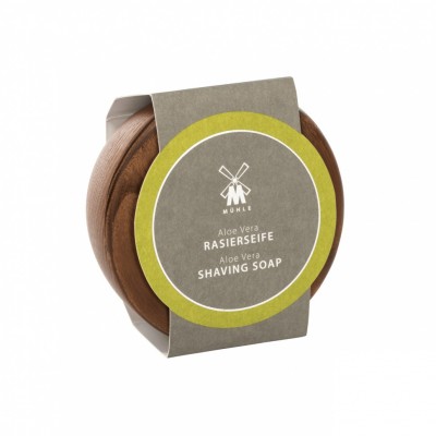 Мыло для бритья в чаше из дерева MUEHLE RN 3 AV Aloe Vera Мыло для бритья в чаше из дерева MUEHLE RN 3 AV Aloe Vera
