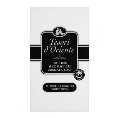 Мыло для тела Tesori d`Oriente Muschio Bianco, 125 грамм Мыло для тела Tesori d`Oriente Muschio Bianco, 125 грамм