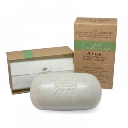Мыло-скраб Saponificio Varesino Aloe Exfolianting Soap 300 грамм