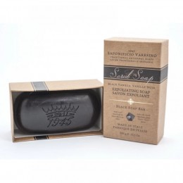 Мыло-скраб Saponificio Varesino Black Vanille Scrub Soap 300 грамм