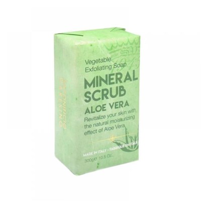 Мыло-скраб Saponificio Varesino Pure Aloe Vera Mineral Scrub Bar Soap 300 грамм Мыло-скраб Saponificio Varesino Pure Aloe Vera Mineral Scrub Bar Soap 300 грамм