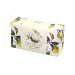 Мыло туалетное Saponificio Varesino Lemon & Olive Oil Natural Soap 300 грамм