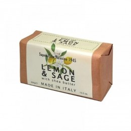 Мыло туалетное Saponificio Varesino Lemon and Sage Bar Soap 300 грамм