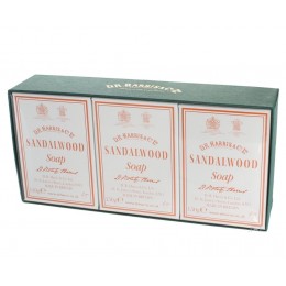 Набоір мила D R Harris SANDALWOOD Bath Soap (3 шт*150 грам)