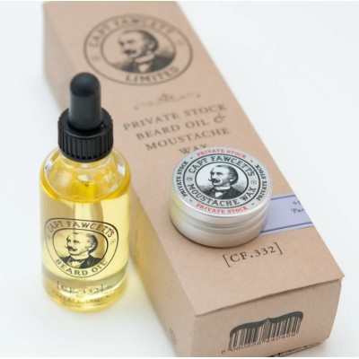 Набор по уходу за бородой Captain Fawcett Private Stock Beard Gift Set Набор по уходу за бородой Captain Fawcett Private Stock Beard Gift Set