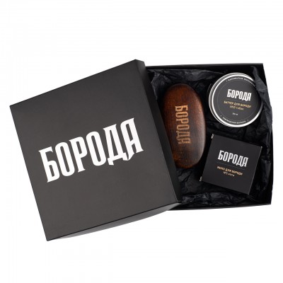 Подарочный набор по уходу за бородой БОРОДА №12