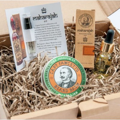 Подарочный набор по уходу за бородой Captain Fawcett Maharajah Beard Set