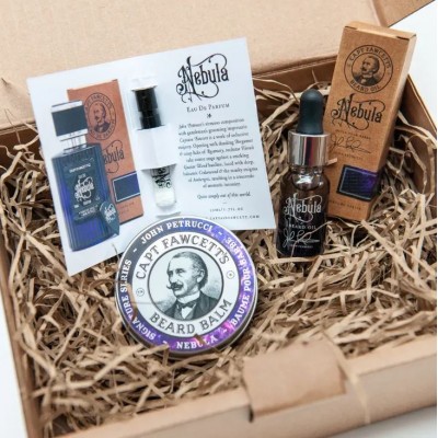 Подарочный набор по уходу за бородой Captain Fawcett Nebula Beard Set