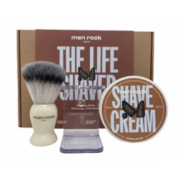 Подарочный набор Men Rock The Life Shaver Sandalwood Shaving Kit Подарочный набор Men Rock The Life Shaver Sandalwood Shaving Kit