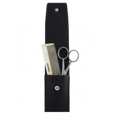 Набор №2 для бороды Dovo Solingen, рог, кожа Набор №2 для бороды Dovo Solingen, рог, кожа