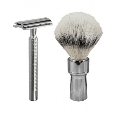 Набор для бритья Dovo (станок Primo І + помазок) Набор для бритья Dovo (станок Primo І + помазок)