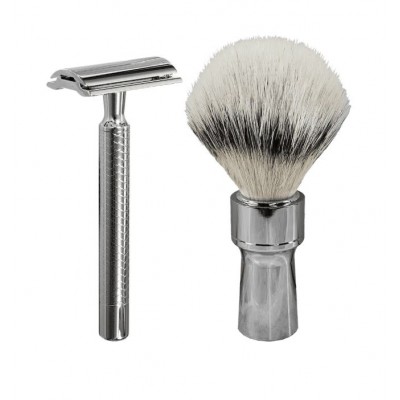 Набор для бритья Dovo (станок Primo II + помазок) Набор для бритья Dovo (станок Primo II + помазок)