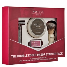 Подарочный набор Men Rock Double Edged Razor Starter Pack