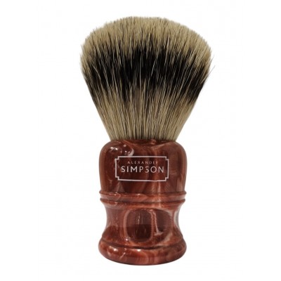 Помазок для бритья Alexander Simpson Trafalgar HT2 Super Badger Coral Помазок для бритья Alexander Simpson Trafalgar HT2 Super Badger Coral