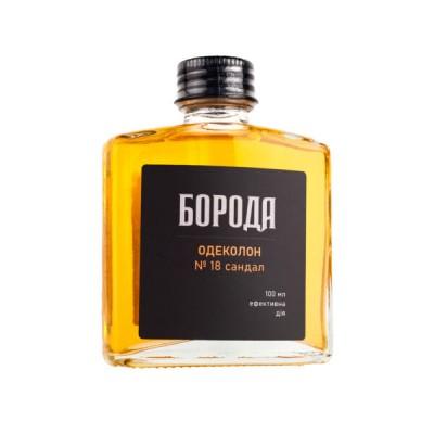 Одеколон БОРОДА №18 "Сандал", 100 мл Одеколон БОРОДА №18 "Сандал", 100 мл