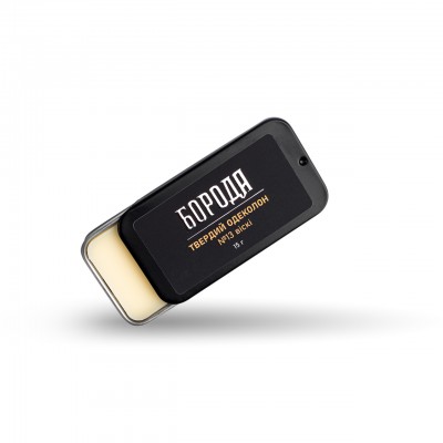 Твердый одеколон БОРОДА Виски №13, 15 грамм Твердый одеколон БОРОДА Виски №13, 15 грамм