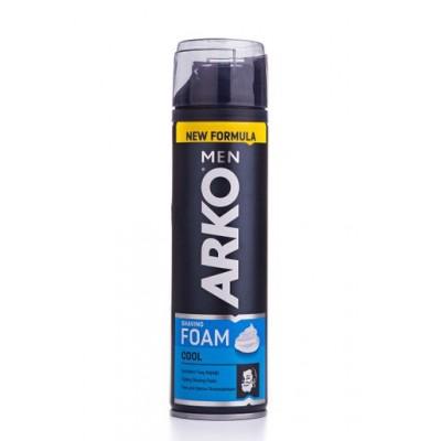 Пена для бритья ARKO Shaving foam COOL, 200мл Пена для бритья ARKO Shaving foam COOL, 200мл