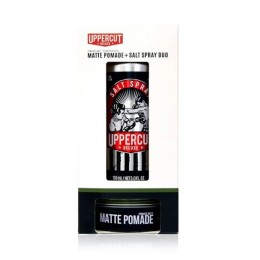 Подарочный набор Uppercut Deluxe Matte Pomade & Salt Spray Duo Подарочный набор Uppercut Deluxe Matte Pomade & Salt Spray Duo