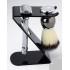 Стенд для станка и помазка Pearl Acrylic Razor & Brush Stand Black SA-05B