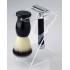 Стенд для станка и помазка Pearl Acrylic Razor & Brush Stand Clean SA-05T
