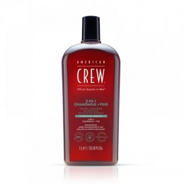 Шампунь (3 в 1) American Crew Shampoo Conditioner and Body Wash Chamomile Pine 1000 мл Шампунь (3 в 1) American Crew Shampoo Conditioner and Body Wash Chamomile Pine 1000 мл