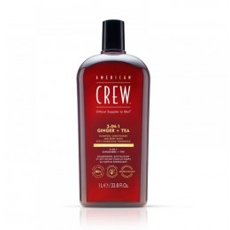 Шампунь (3 в 1) American Crew Shampoo Conditioner and Body Wash Ginger Tea 1000 мл Шампунь (3 в 1) American Crew Shampoo Conditioner and Body Wash Ginger Tea 1000 мл