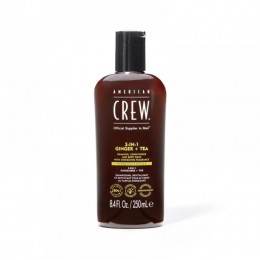Шампунь (3 в 1) American Crew Shampoo Conditioner and Body Wash Ginger Tea 250 мл