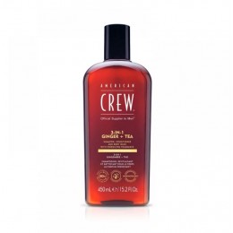 Шампунь (3 в 1) American Crew Shampoo Conditioner and Body Wash Ginger Tea 450 мл Шампунь (3 в 1) American Crew Shampoo Conditioner and Body Wash Ginger Tea 450 мл