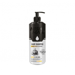 Шампунь для роста волос Nishman Hair Shampoo Garlic & Nettle Extract 480 мл