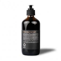 Шампунь для седых волос с анти-желтым эффектом Oway MAN silver steel hair bath, 240 мл