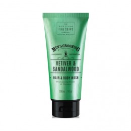 Шампунь для волос и тела Scottish Fine Soaps Vetiver & Sandalwood Hair&Body Wash, 200 мл