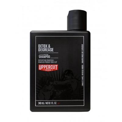 Шампунь для волос глубокой очистки Uppercut Deluxe Detox and Degrease Shampoo, 240 мл Шампунь для волос глубокой очистки Uppercut Deluxe Detox and Degrease Shampoo, 240 мл