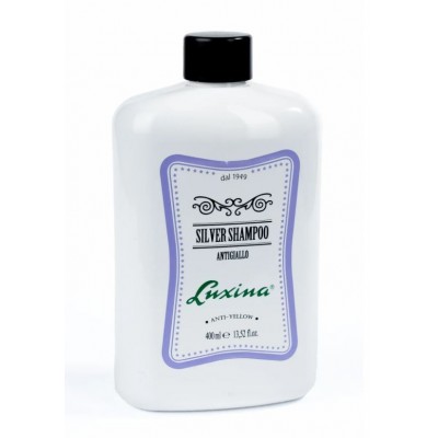 Шампунь с эффектом антижелтизны Luxina SILVER SHAMPOO 400ml Шампунь с эффектом антижелтизны Luxina SILVER SHAMPOO 400ml