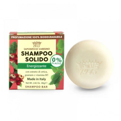 Твердый шампунь для волос Saponificio Varesino Shampoo Solido Energizzante 80 грамм Твердый шампунь для волос Saponificio Varesino Shampoo Solido Energizzante 80 грамм