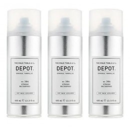 Набор Лак для волос Depot Hair Styling 306 Strong Hairspray 400 мл (3 шт)