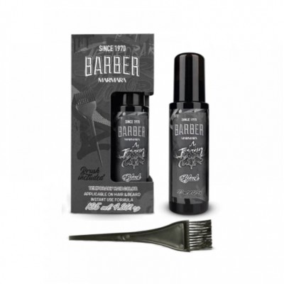 Спрей для временного окрашивания волос Marmara Temporary Hair Color - Black 125 мл