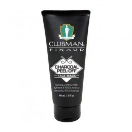 Черная маска для лица Clubman Charcoal Peel-Off Face Mask 90 мл Черная маска для лица Clubman Charcoal Peel-Off Face Mask 90 мл