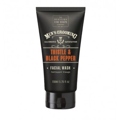 Гель для умывания лица Scottish Fine Soaps Thistle & Black Pepper Facial Wash, 150 мл Гель для умывания лица Scottish Fine Soaps Thistle & Black Pepper Facial Wash, 150 мл
