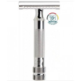 Бритва т-образная Merkur 34S, серебрянное покрытие