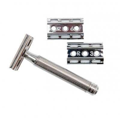 Станок для бритья Т-образный Captain Fawcett's Fully Adjustable Double Edge Razor CF.6C Станок для бритья Т-образный Captain Fawcett's Fully Adjustable Double Edge Razor CF.6C