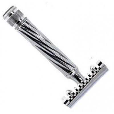 Станок для бритья Т-образный Fatip Grande Chrome Slant Open Comb Станок для бритья Т-образный Fatip Grande Chrome Slant Open Comb