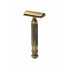 Станок для бритья Т-образный Pearl L-55 Antique Brass Closed Comb
