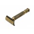 Станок для бритья Т-образный Pearl L-55 Antique Brass Closed comb & Open Comb