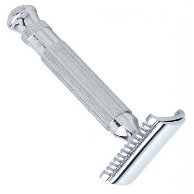 Станок для бритья Т-образный Pearl L-55 Chrome Open Comb Станок для бритья Т-образный Pearl L-55 Chrome Open Comb