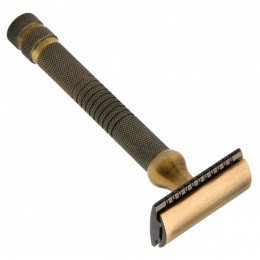 Станок для бритья Т-образный Pearl SHD-27 Antique Brass Closed Comb