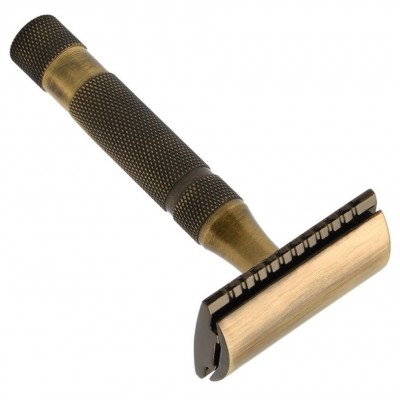 Станок для бритья Т-образный Pearl SSH-05 Antique Brass Closed Comb Станок для бритья Т-образный Pearl SSH-05 Antique Brass Closed Comb