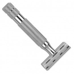 Станок для бритья Т-образный Rockwell 2C Double Edge Safety Razor Gunmetal Chrome Станок для бритья Т-образный Rockwell 2C Double Edge Safety Razor Gunmetal Chrome