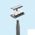 Станок для бритья Т-образный Rockwell 2C Double Edge Safety Razor Gunmetal Chrome